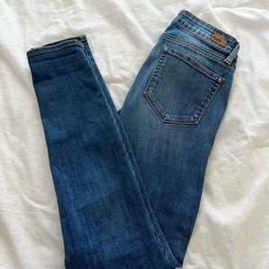 PAIGE Low Rise Vintage Jeans